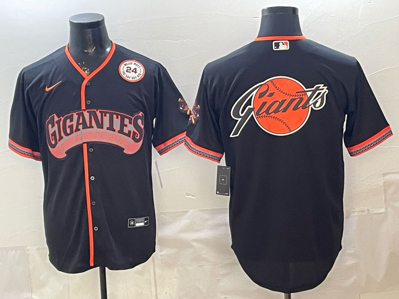 2026 Men Nike San Francisco Giants blank black Game MLB Jersey 0401005-0